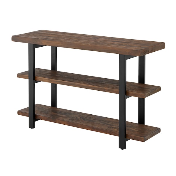 Alaterre Furniture Pomona 48" Metal and Wood Media/Console Table AMBA1020 - main